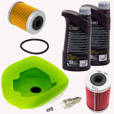 Servicekit Für Honda CRF 250 R (2005-2009) | Luftfilter, Ölfilter, Zündkerze | Wartungsset Von Hiflo & NGK