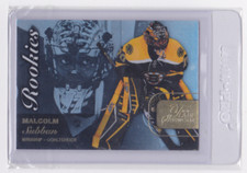 2015-16 FLEER SHOWCASE FLAIR ROOKIES INSERT MALCOLM SUBBAN #43 BOSTON BRUINS