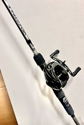 abu garcia 7' vengeance fishing rod and reel baitcast combo Abu Garcia 7' Vengeance Baitcast Combo Right Handed
