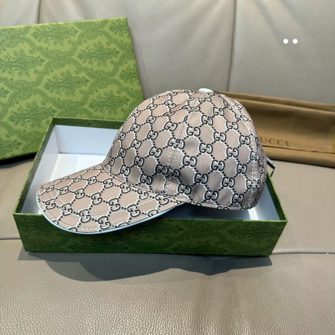 Casquette de baseball réglable Gucci unisexe motif alphabet sport décontracté camionneur chapeau