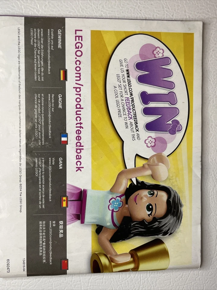 Lego Friends Jungle Falls Rescue 41033 - Casi Completo, Minifiguras Tiger Chameleon Foto 3 de 4