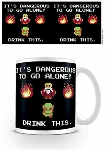 The Legend of Zelda Mug Video Game Merchandise