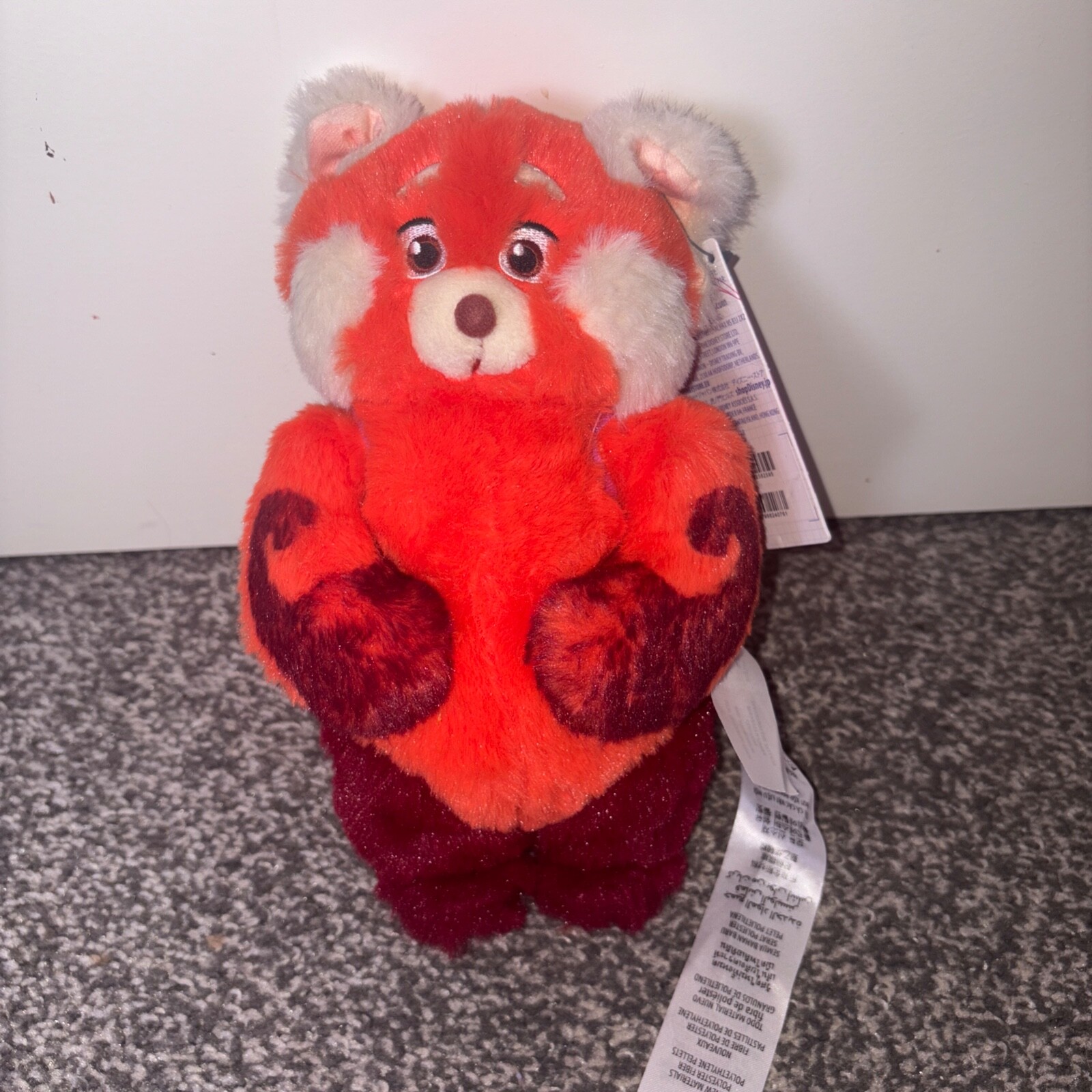 Disney Store Pixar Turning Red Mei Panda Plush Small 9"" with tags