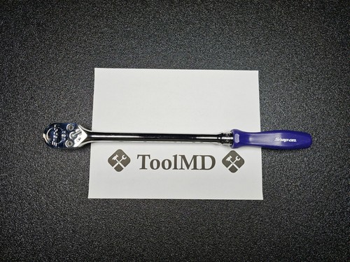 Snap-on Tools USA NEW DARK PURPLE 1/2" Drive LONG Fixed-Head Ratchet SHLD80A - 第 1/17 張圖片