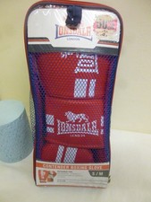 S/M - Guanti rossi Lonsdale Contender calcio boxe MMA impacchi a mano guanti allenamento