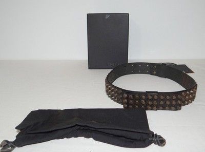 Dsquare2 bow belt DSQUARED² CLASSIC BLACK SILK SATIN BOW WITH SILVER METAL  main image 2