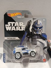 Hot Wheels Star Wars CAPTAIN REX Character Cars Diecast - HHC10