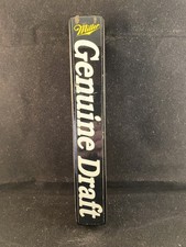 Vintage Miller Genuine Draft 4 sided Tap Handle