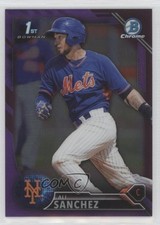 2016 Bowman Chrome Prospects Purple Refractor 232/250 Ali Sanchez #BCP218 12dm