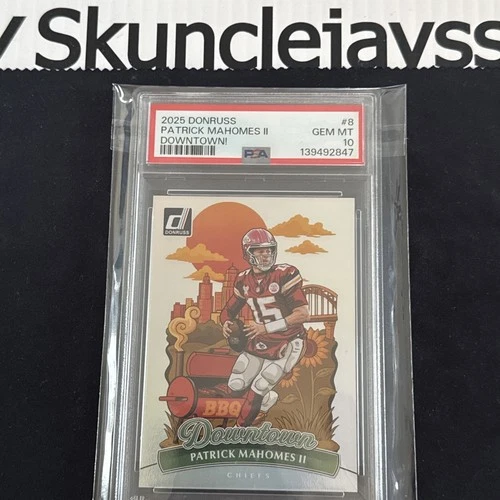 2025 Panini Donruss - Downtown! Patrick Mahomes II #8