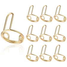 10 Pcs Adjustable Wudu Nail Rings for Acrylic Press-On Nails, Reusable