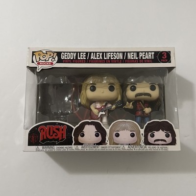 【中古】 BABYL FUNKO POP！ フィギュア 3体セット Funko Pop! Rocks: Rush 3 Pack: Alex Lifeson & Neil Peart - Missing