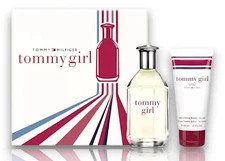 TOMMY GIRL by TOMMY HILFIGER 2 PC'S SET EDT Spray + BODY LOTION  3.4 oz f/Women