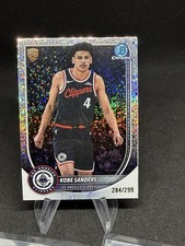 2025-26 Bowman Chrome - Kobe Sanders #BCV-47 (RC) Speckle Refractor /299