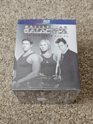 BATTLESTAR GALACTICA THE COMPLETE SERIES blu-ray NEW tv show