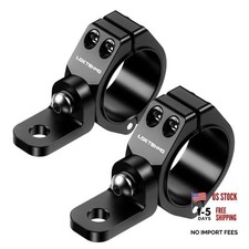 Thicken UTV LED Light Bar Mounts 2PCS, Heavy Duty CNC Aluminum 360