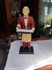 Connoisseur Statue - Old Man Butler Server Cast Iron 12"- (2957)