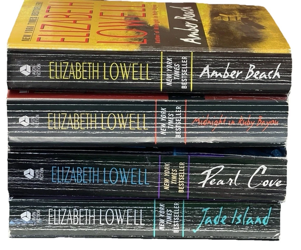 Lot of 8 Elizabeth Lowell, Thrillers / Suspense, Romance Paperback Novels Foto 3 de 4