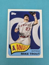 2021 Topps 1965 Topps Redux #T65-3 Mike Trout Angels BASEBALL Card 6H