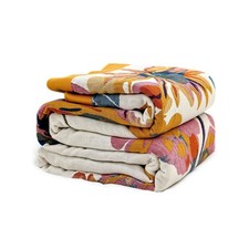 Boho Throw Blanket - 100 Cotton Soft Spring Throw Blanket for Bed, 50"x60" R...