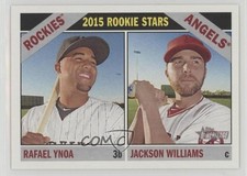 2015 Topps Heritage Rookie Stars Rafael Ynoa Jackson Williams #306 b3e