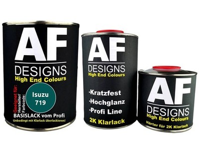 FÜR Isuzu 719 Arcadia Green Perl 2,5L Autolack Set Klarlack Härter