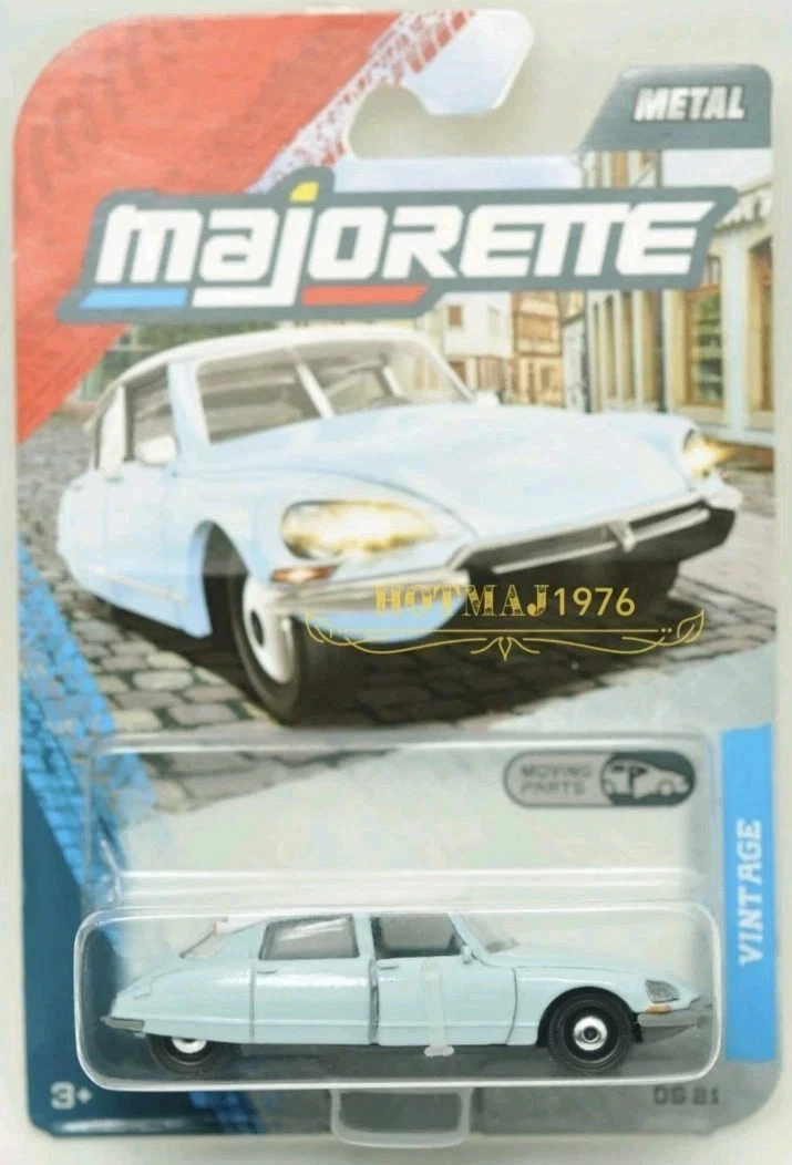 Citroën DS 21 verte + caravane Sterckeman Lovely (Majorette N°13 & 15, Ech 1/65) - Jeux & Jouets