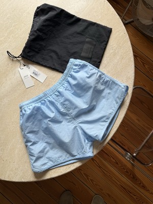 Ami Paris Alexandre Mattiussi Badehose Hellblau Gr M