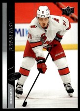 2020-21 UPPER DECK HOCKEY CARD JESPER FAST #522 CAROLINA HURRICANES 5878