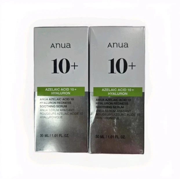 2x Anua Acid 10 Hyaluron Redness Soothing Serum Facial Spot Care 30ml 1oz