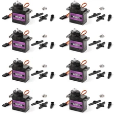 MG90S 9G Micro Servo Motor Metal Geared Motor Kit for RC Car Robot Helicopter...