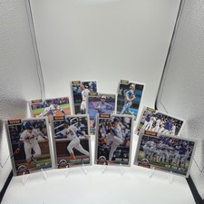 Topps 75 Baseball MLB 2025 Card Lot 9- Mets Royals Baty Lindor Witt Jr Wacha