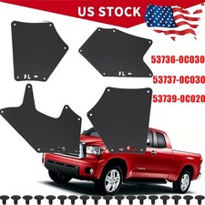 4pcs Splash Guard Fender Liners W Clips For 08-21 Toyota Tundra  Sequoia