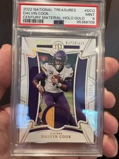 2022 National Treasures-Dalvin COOK /10 Century Materials VIKINGS/RAVENS/COWBOYS