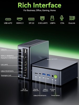 GMKtec M7 Ultra Mini PC AMD Ryzen 7 Pro 6850U Up to 4.7GHz 32GB