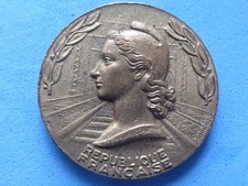 2222) France Railway Service Medal 32mm £5.00