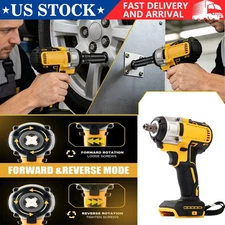 1/2" Cordless Impact Wrench/Driver 2 IN 1 For Dewalt 20v Battery (Tool Only)