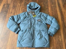 NEW Mountain Hardwear Men's Nevadan Down Parka Size Small Blue