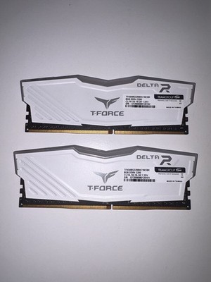 TEAMGROUP T-Force Delta White RGB DDR4-3200 16GB (2x8GB) | eBay