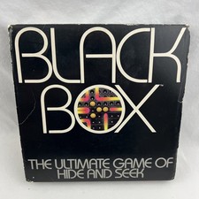 Vintage Black Box Ultimate Game of Hide and Seek Board