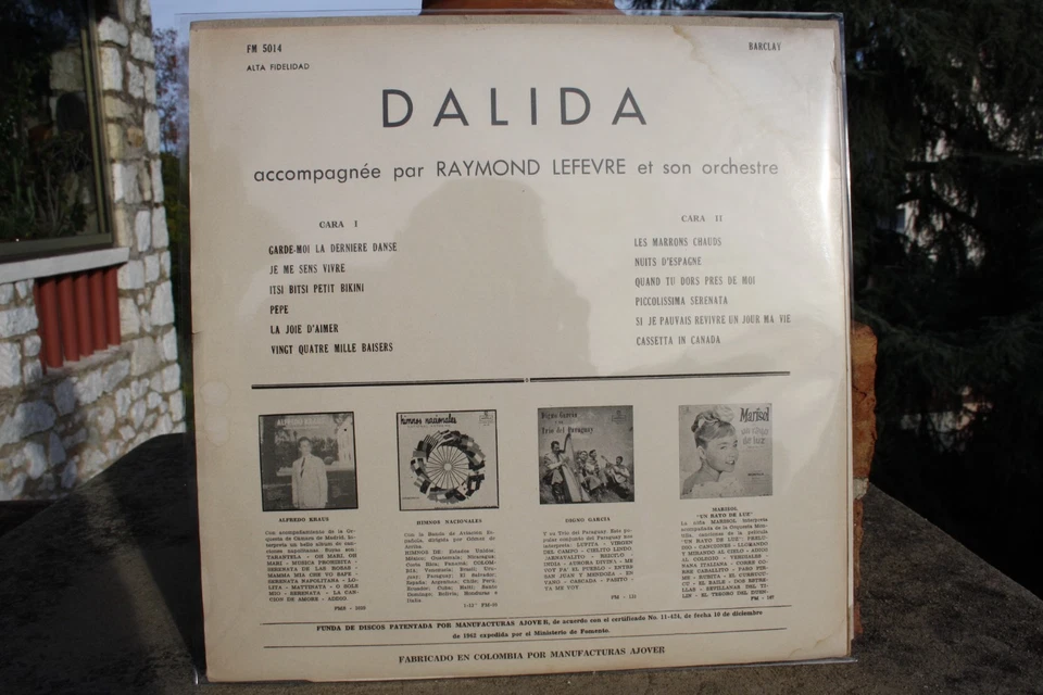 Dalida Colombie " rare " "Garde moi la dernière danse " - Photo 3/4