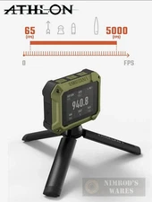 Athlon Rangecraft VELOCITY PRO Radar Chronograph 65-5000 fps 7707301 FAST SHIP