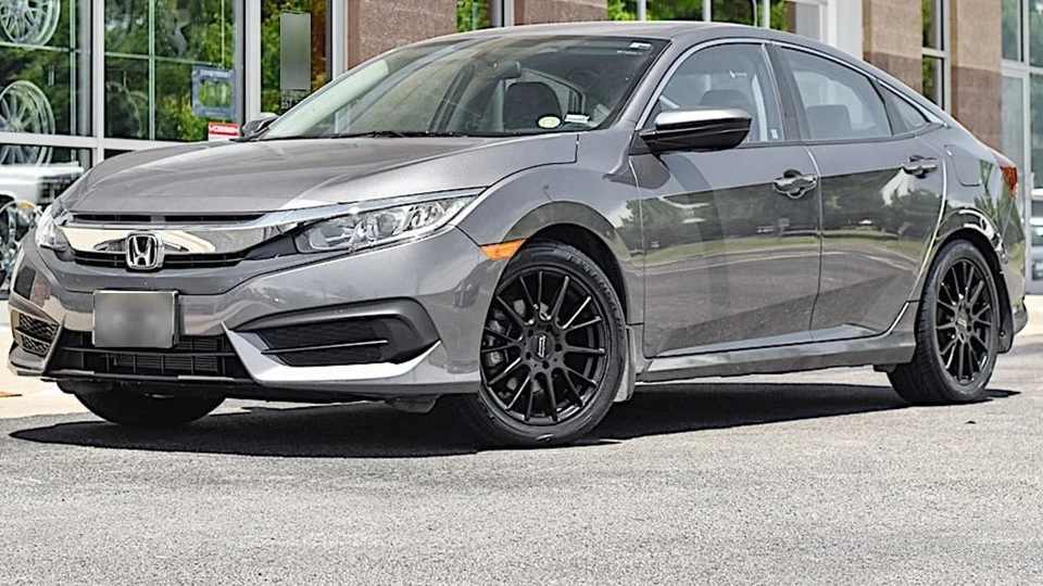 16x7 American Racing Wheels AR904  Satin Black Rims 5x112 ET+40 (4pcs) Foto 4 de 4