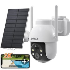 Security Camera Outdoor Wireless Solar 2K CCTV Camera Systems Battery Operated