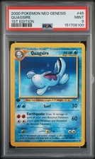 2000 POKEMON NEO GENESIS 1ST EDITION #45 QUAGSIRE PSA 9 on eBay
