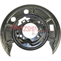 Metzger 6115104 Spritzblech, Bremsscheibe FüR Citroen, Fiat, Peugeot HA Re.