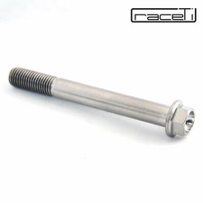 M10 Titane 85mm Tête Hexagonale Bride Boulon Ti 1.25 Fil 85 MM Forgé CNC Grade 5