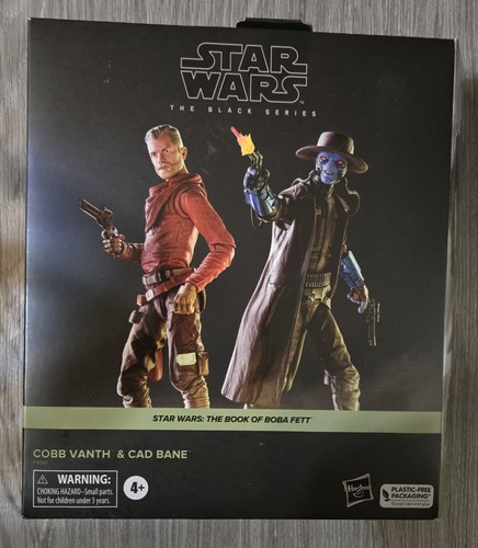 SERIE NEGRA STAR WARS EL LIBRO DE BOBA FETT COBB VANTH & CAD BANE TARGET SET - Imagen 1 de 7
