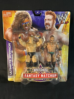 Batista Brock Lesnar WWE Battle Pack WrestleMania 30 Fantasy Matchup Figure Set