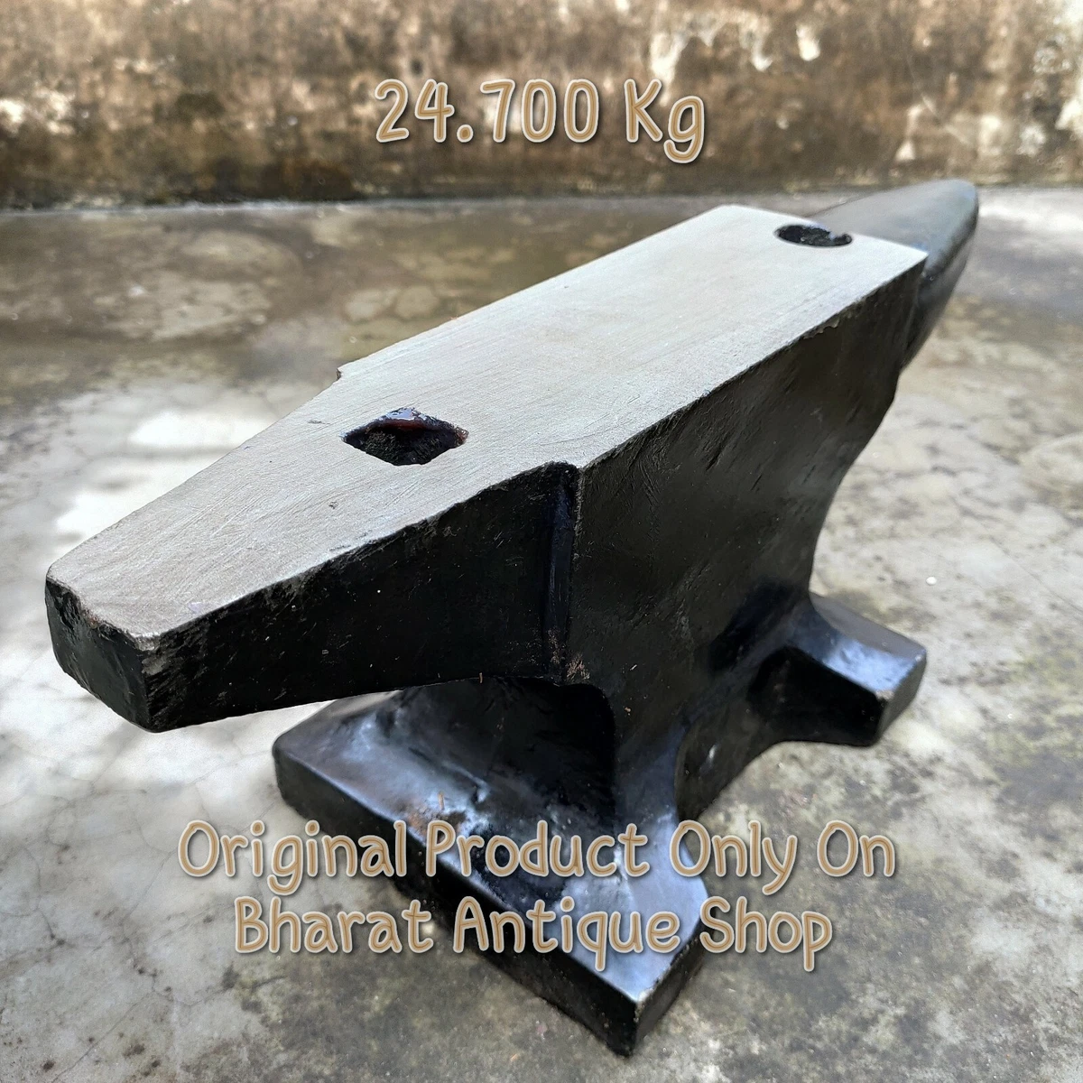 Black Very Heavy Iron Anvil BlackSmith Making Tool Collectible 54